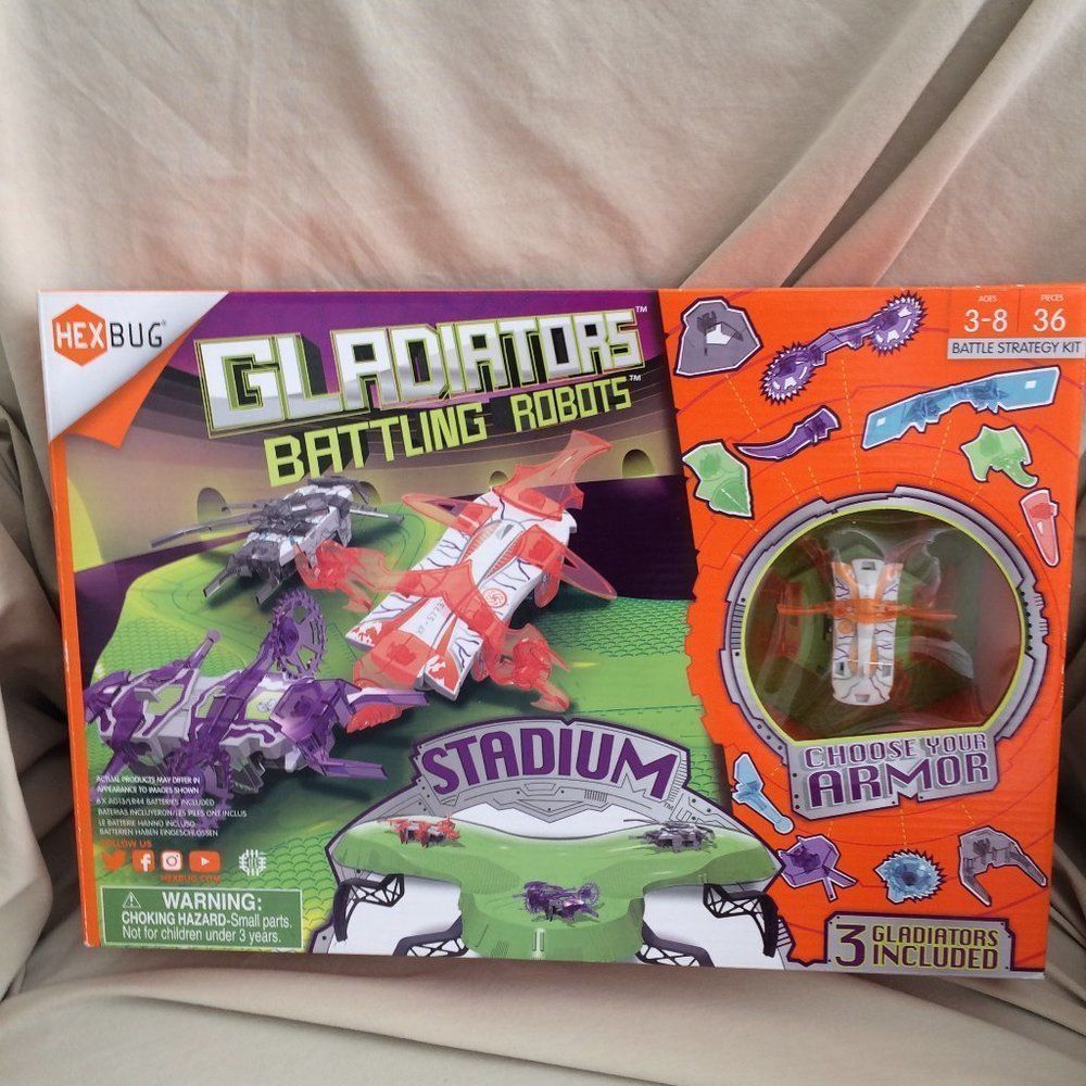HEXBUG Gladiators Battling Robots Stadium Play Set